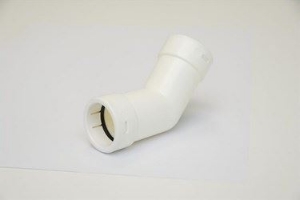 Picture of ALIXO VERBINDUNG 45° HARTES ABFLUSSROHR Ø20MM ,  alte Kode : RDP20-C45, Art.Nr. :ALX-2152-010