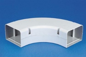 Picture of LINUM LANGER BOGEN 90° - 105 MM - RAL9002 ,  alte Kode : LFB.105, Art.Nr. :ADP-1525-013