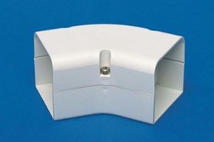 Picture of LINUM FLACHER BOGEN 45° - 150 MM - RAL9002 ,  alte Kode : FB45.150, Art.Nr. :ADP-1724-013