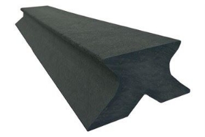 Picture of LINUM MONTAGESCHIENE KUNSTSTOFF SCHWARZ X-BASE L=1800 MM * 80/120 MM - 60 MM D. * ,  alte Kode : MBX-1800, Art.Nr. :MGV-4180-020