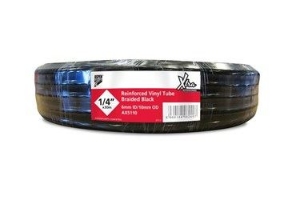 Picture of Aspen Pumps BRAIDED VINYL TUBE 1/2" 30 METER ROLLE - SCHWARZ , alte Kode : ASP-225, Art.Nr. :ASP-9212-020