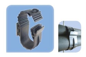 Picture of Aspen Pumps KUNSTSTOFF BÜGEL 1/2" - 7/8" - P3 BEFESTIGUNG M8/M10 - 1 STK = 1 TASCHE , alte Kode : LAC-586, Art.Nr. :ASP-3351-000