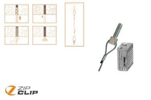 Picture of Zip-Clip ZIP CLIP SEILAUFHÄNGUNG MIT M8X20MM 3 METER - BELASTUNG 45KG - 10 STUCK , Art.Nr. : ZIP-203M820