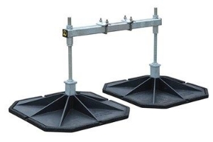 Picture of Big Foot Systems REGELBARE I BEAM UNTERSTÜTZUNG 600X600 MM - HÖHE 300-560 MM , alte Kode : LAC-714, Art.Nr. :BFS-3602-000