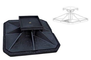 Picture of Big Foot Systems SET PLATTFORM 305 X 305 MM - FLACH INKL 2 MATTEN, 2 BIG FEET, 2 PLATTFORMEN , alte Kode : LAC-720, Art.Nr. :BFS-9430-000