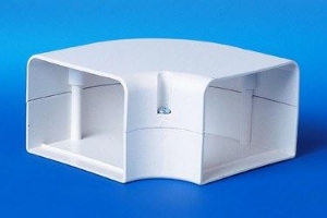 Picture of LINUM BOGEN 90° - 70 MM - RAL9003 ,  alte Kode : FB.070W, Art.Nr. :ADP-1223-010