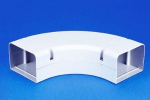 Picture of LINUM LANGER BOGEN 90° - 105 MM - RAL9003 ,  alte Kode : LFB.105W, Art.Nr. :ADP-1525-010