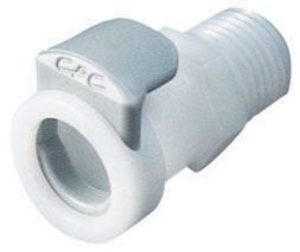 Picture of CPC Kupplungen 1/4 NPT Non-Valved  Acetal (POM) Coupling Body - 25 Stk,  Art.Nr. : APC10004
