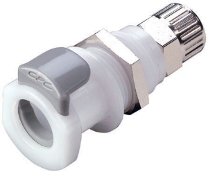 Picture of CPC Kupplungen 3/8 PTF Non-Valved Panel Mount  Acetal (POM) Coupling Body - 25 Stk,  Art.Nr. : APC12006