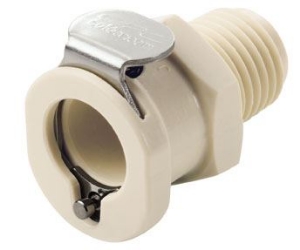 Picture of CPC Kupplungen 1/4 MBSPT Non-Valved Polypropylene Coupling Body- 25 Stk,  Art.Nr. : PLC1000412BSPT