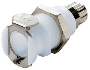 Picture of CPC Kupplungen 3/8 PTF Non-Valved Panel Mount Acetal Coupling Body- 25 Stk,  Art.Nr. : PLC12006