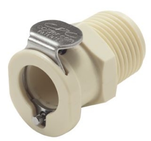 Picture of CPC Kupplungen 3/8 NPT Valved Polypropylene Coupling Body- 25 Stk,  Art.Nr. : PLCD1000612