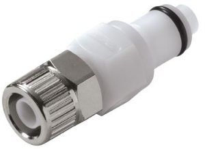 Picture of CPC Kupplungen 3/8 PTF Valved In-Line Acetal Coupling Insert- 25 Stk,  Art.Nr. : PLCD20006