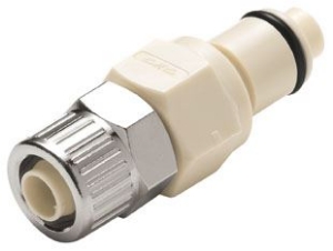 Picture of CPC Kupplungen 3/8 PTF Valved In-Line Polypropylene Coupling Insert- 25 Stk,  Art.Nr. : PLCD2000612