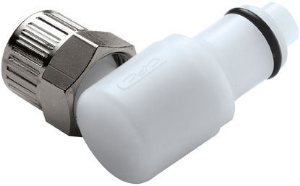 Picture of CPC Kupplungen 3/8 PTF Valved Elbow Acetal Coupling Insert- 25 Stk,  Art.Nr. : PLCD21006