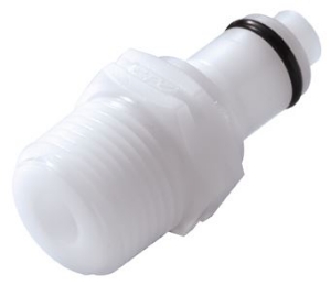 Picture of CPC Kupplungen 3/8 BSPT Valved Acetal Coupling Insert- 25 Stk,  Art.Nr. : PLCD24006BSPT