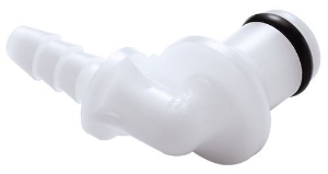 Picture of CPC Kupplungen 1/4 Hose Barb Non-Valved Elbow Acetal Coupling Insert- 25 Stk,  Art.Nr. : PMC2304