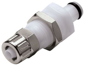 Picture of CPC Kupplungen 1/4 PTF Non-Valved Panel Mount Acetal Coupling Insert- 25 Stk,  Art.Nr. : PMC4004