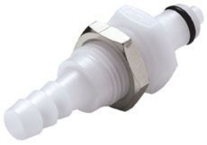 Picture of CPC Kupplungen 1/16 Hose Barb Non-Valved Panel Mount Acetal Coupling Insert- 25 Stk,  Art.Nr. : PMC4201