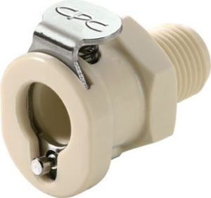 Picture of CPC Kupplungen 1/4 MBSPT Valved Acetal Coupling Body- 25 Stk,  Art.Nr. : PMCD100412BSPT