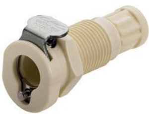 Picture of CPC Kupplungen 1/4 FUNF Valved Panel Mount Polypropylene Coupling Body- 25 Stk,  Art.Nr. : PMCD18042812