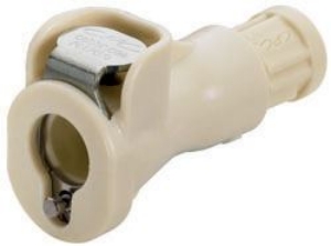 Picture of CPC Kupplungen 1/4 FUNF Valved In-Line Polypropylene Coupling Body- 25 Stk,  Art.Nr. : PMCD19042812