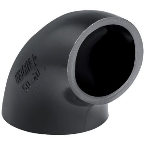 Picture of  Geberit PE Bogen 90° reduziert,  d[mm]:50, d1[mm]:40, X[cm]:4 , Art.Nr. : 361.872.16.1