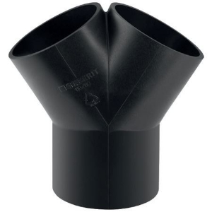 Picture of  Geberit PE Hosenabzweig 2 x 30°,  DN:100 / 90, d[mm]:110, d1[mm]:90 , Art.Nr. : 367.480.16.1
