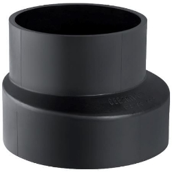 Picture of  Geberit PE Reduktion exzentrisch,  DN:100 / 60, d[mm]:110, d1[mm]:63 , Art.Nr. : 367.571.16.1