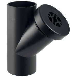Picture of  Geberit PE Reinigungsstück 45° mit runder Serviceöffnung,  d[mm]:125, d1[mm]:110, A[cm]:20 , Art.Nr. : 368.453.16.1