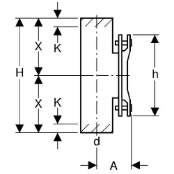 Picture of  Geberit PE Reinigungsstück 90° mit ovaler Serviceöffnung,  DN:100, d[mm]:110, A[cm]:12 , Art.Nr. : 367.454.16.1