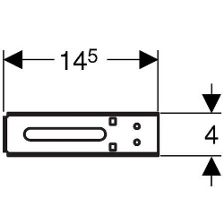 Picture of Geberit Duofix Halter für Leitungsbefestigung, Art.Nr. : 111.891.00.1