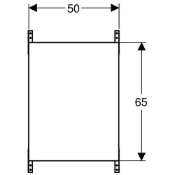 Picture of Geberit Duofix Montageplatte universell, nicht brennbar, Art.Nr. : 111.899.00.1