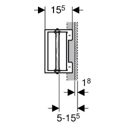Picture of Geberit Duofix Montageplatte universell, Unterputz, nicht brennbar, Art.Nr. : 111.789.00.1