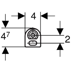 Picture of Geberit Duofix Set Wandanker für Einzel- und Systemmontage, Art.Nr. : 111.844.00.1