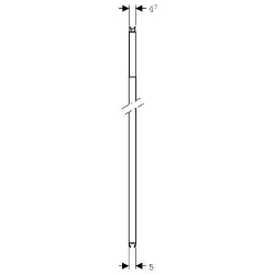 Picture of Geberit Duofix Ständer raumhoch H[cm]: 340–400, h[cm]: 331, Art.Nr. : 111.874.00.1