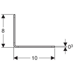 Picture of Geberit Duofix Systemwinkel, Art.Nr. : 111.846.00.1