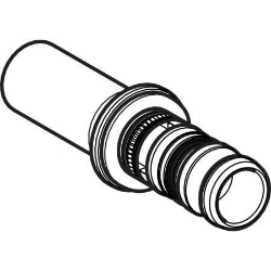 Picture of Geberit Mepla Übergang auf Geberit Mapress, mit Einschubende, DN 15, d 20 mm, Art.-Nr. 602.508.00.5