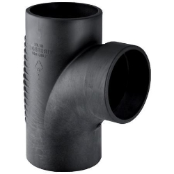 Bild von Geberit Silent-db20 Bogenabzweig 88.5°,  DN:125 / 100, d[mm]:135, d1[mm]:110, Art.Nr. : 312.109.14.1
