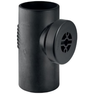 Picture of Geberit Silent-db20 Reinigungsstück 90° mit runder Serviceöffnung,  DN:70, d[mm]:75, D[cm]:11.5, Art.Nr. : 307.333.14.1