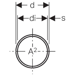 Picture of Geberit Silent-db20 Rohr, d[mm]:135, L = 3M, Art.Nr. : 312.000.14.1