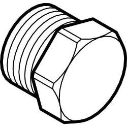 Picture of Geberit Stopfen mit Aussengewinde 5 stk, DN 20, R 3/4 ", Art.-Nr. 602.480.00.1