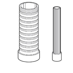 Picture of Set Spindelverlängerung, zu Geberit Unterputzabsperrventil, L 9 cm, Art.-Nr. 610.010.00.1