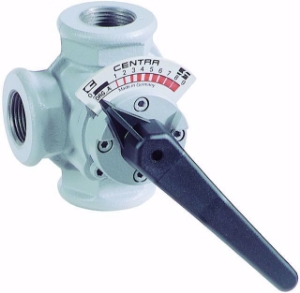 Picture of Honeywell Resideo Dreiwege-Muffenmischer DR GG 20, grau, PN 6, gerade DN 15, kvs 2,5, Art.Nr. : DR15-2GMLA