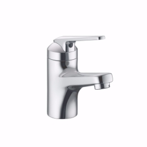 Picture of KWC DOMO Waschtisch chromeline A 120 Hebelmischer Auslauf fest Neoperl Cascade, chromeline, mit Ablaufventil, flex-PEX 3/8", Mitte Kaltstellung, Art.Nr. : 12.061.031.000FL