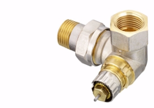 Picture of Danfoss Ventil Typ RA-N vernickelt in Winkeleckform links 013G0234