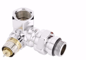 Picture of Danfoss RA-NCX Thermostatventil Designausführung Winkeleck rechts, DN15, Art.Nr. : 013G4239
