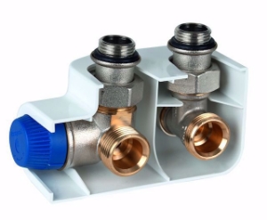 Picture of Honeywell Resideo Anschlußset Therafix-Kombi, R 1/2 AG, rechts, Art.Nr. : VL2174WRY015