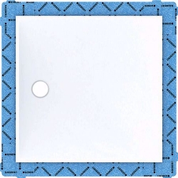 Bild von Geberit Setaplano Duschfläche weiss B100cm, L140cm, Art.Nr. : 154.284.11.1