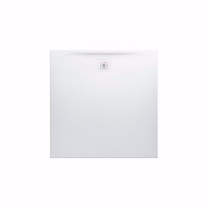 Picture of Laufen PRO - Duschwanne, aus Verbundwerkstoff Marbond, superflach, quadratisch, Ablauf seitlich, 1200 x 1200 x 33,  000, weiss , Art.Nr. : H2119580000001